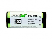 BATERIA TEL.S/FIO 2.4V 830MAH FLEX