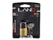 CADEADO LATAO 25MM 2541 LAND