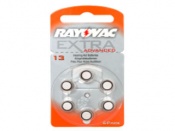 BATERIA AUD.EXTRA CT6 13AUX RAYOVAC