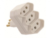 PLUG 3 SAIDA 2P+T 20A 250V BC FAME