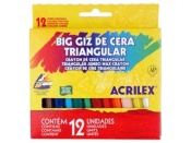 GIZ CERA 12UN COLOR.ACRILEX